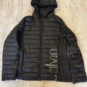 Calvin Klein Black Puffer Jacket